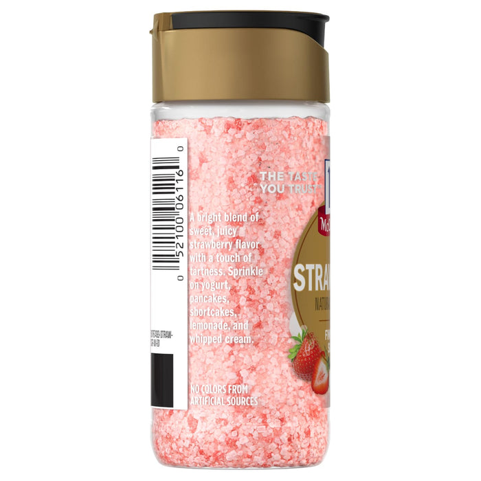 McCormick® Strawberry Finishing Sugar, 3.67 oz
