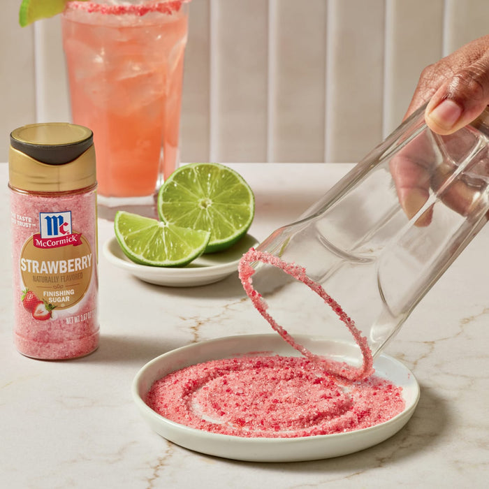 McCormick® Strawberry Finishing Sugar, 3.67 oz