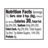 The nutrition facts label for Mccormick Strawberry Finishing Sugar, 3.67 Oz, indicates that a 2 teaspoon serving contains 30 calories and 7 grams of added sugars.