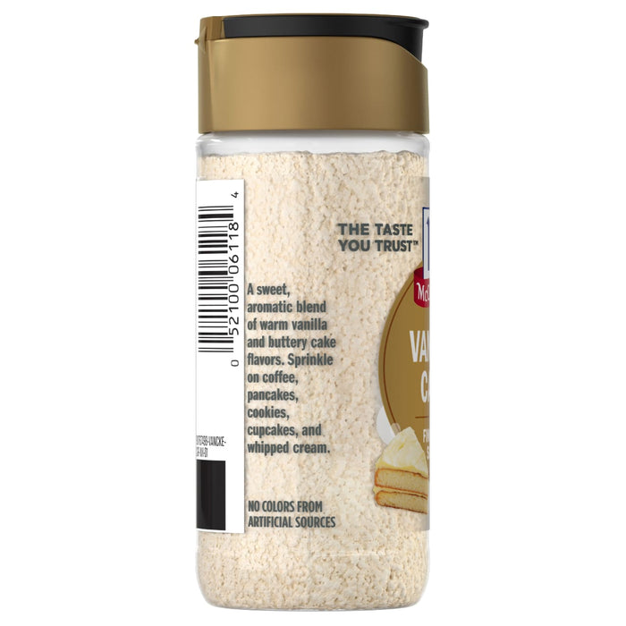 McCormick® Vanilla Cake Finishing Sugar, 3.49 oz