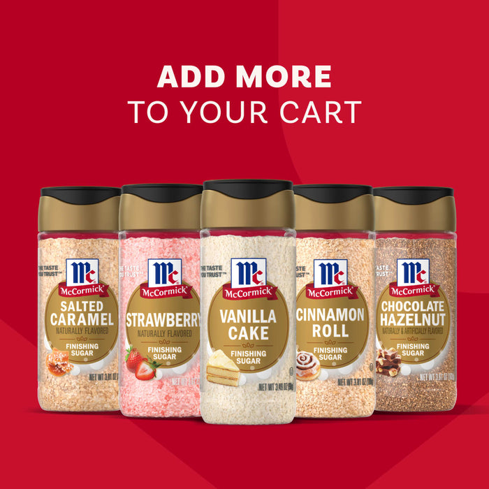 McCormick® Vanilla Cake Finishing Sugar, 3.49 oz