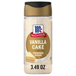 McCormick® Vanilla Cake Finishing Sugar, 3.49 oz