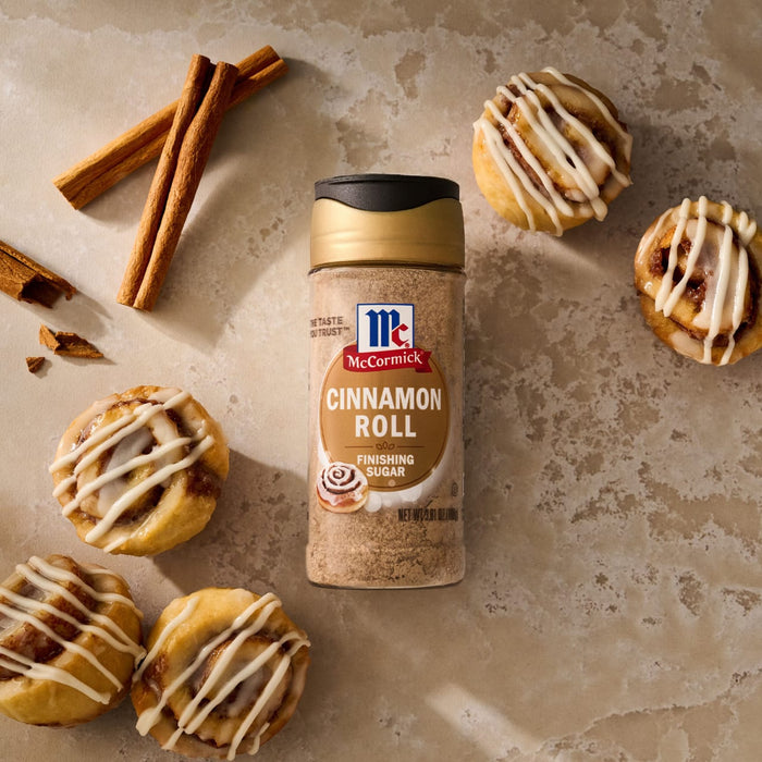 McCormick® Cinnamon Roll Finishing Sugar, 3.81 oz