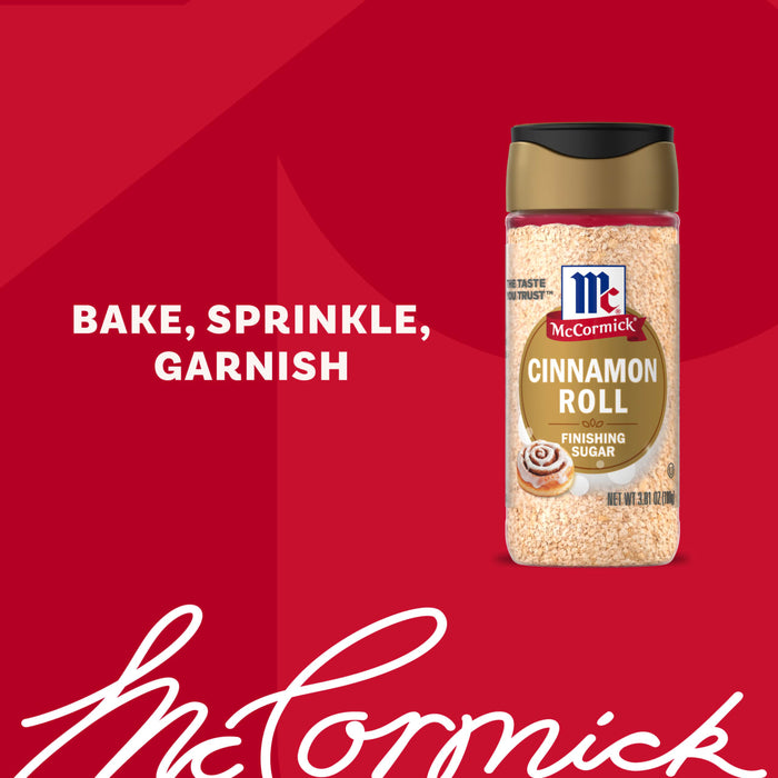 McCormick® Cinnamon Roll Finishing Sugar, 3.81 oz