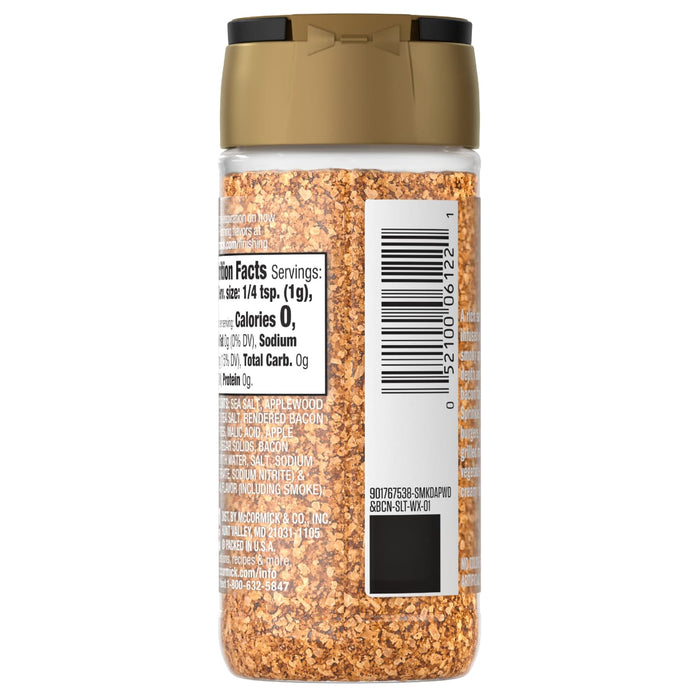 McCormick® Applewood Smoked Salt and Bacon Finishing Salt, 3.32 oz