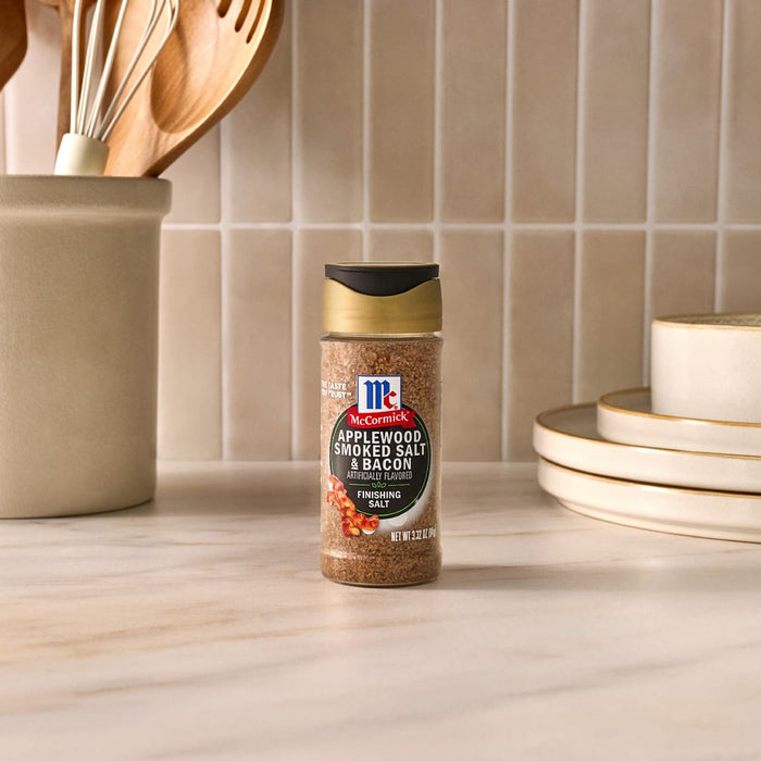 McCormick® Applewood Smoked Salt and Bacon Finishing Salt, 3.32 oz
