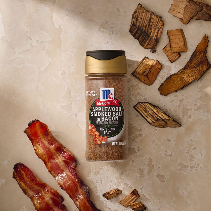 McCormick® Applewood Smoked Salt and Bacon Finishing Salt, 3.32 oz