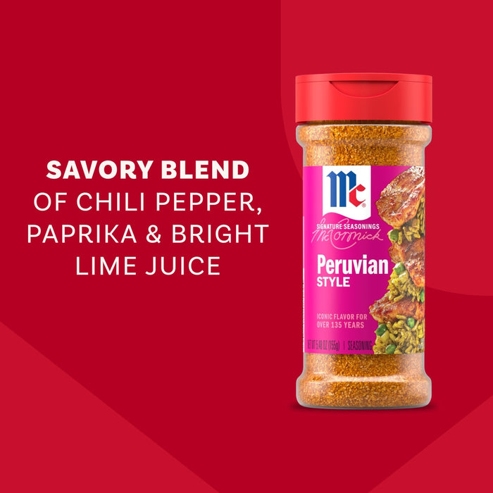 McCormick® Peruvian Style Seasoning, 5.48 oz