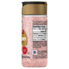 A side view of a bottle of Mccormick, 3.43 Oz cranberry flavored sugar showing the nutrition facts and ingredients list.