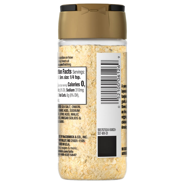 McCormick® Ranch Finishing Salt, 4.03 oz
