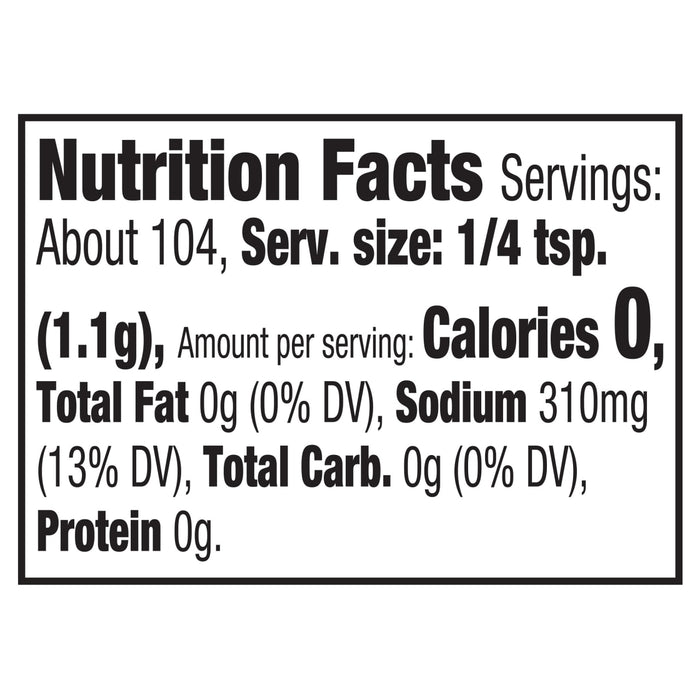 McCormick® Ranch Finishing Salt, 4.03 oz