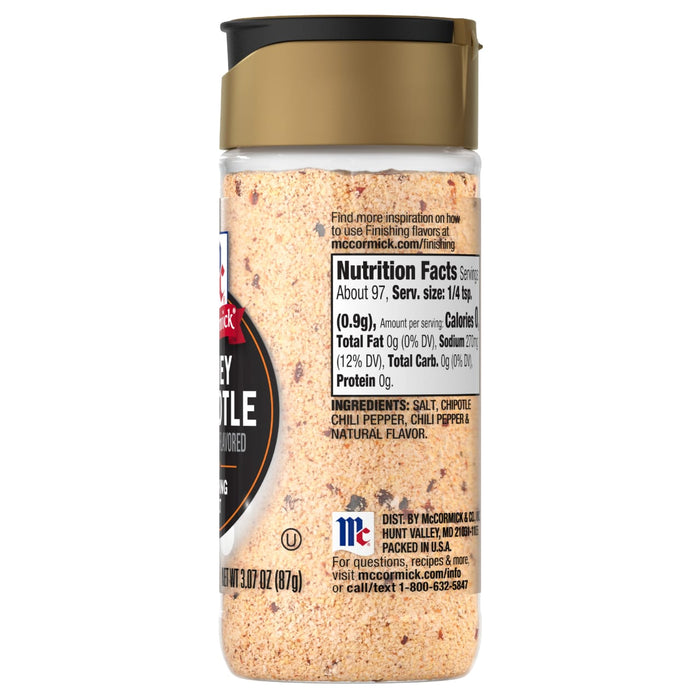 McCormick® Honey Chipotle Finishing Salt, 3.07 oz