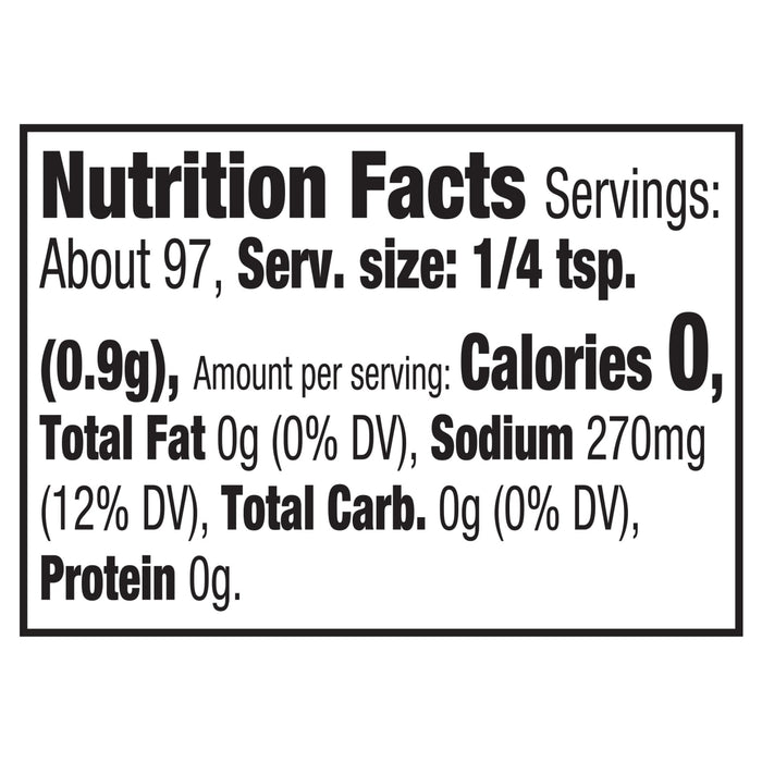 McCormick® Honey Chipotle Finishing Salt, 3.07 oz