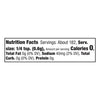 The nutrition facts label for Mccormick Greek Style Seasoning, 3.88 Oz, indicates that a 1/4 teaspoon serving contains 0 calories, 40mg of sodium, and 0g of total carbohydrates.