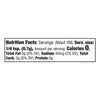 The nutrition facts label for Mccormick Moroccan Style Seasoning, 4.62 Oz, lists a serving size of 1/4 teaspoon as containing 0 calories and 40mg of sodium.