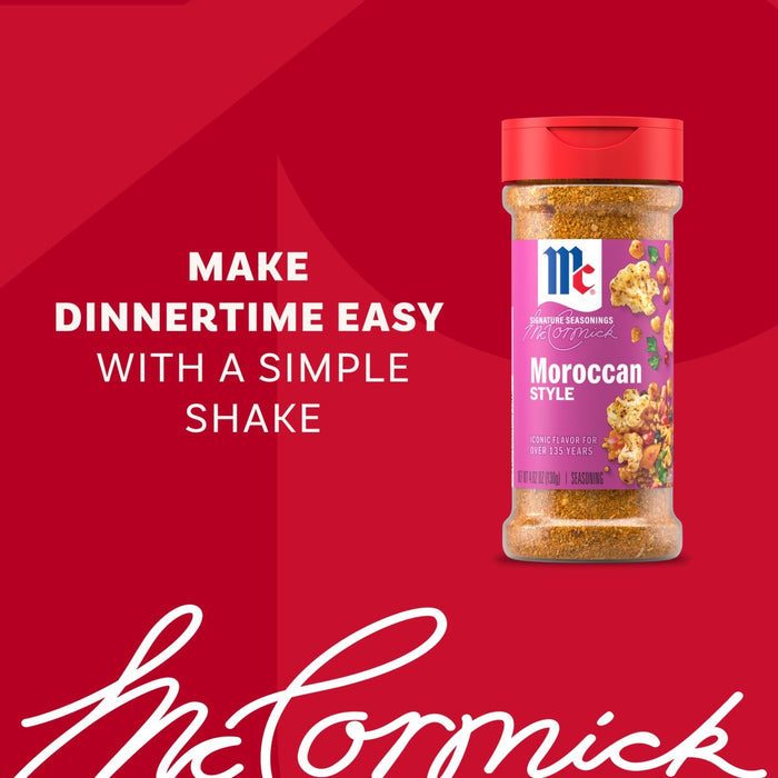 McCormick® Moroccan Style Seasoning, 4.62 oz