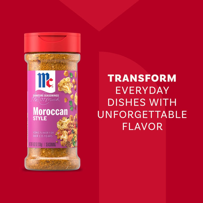 McCormick® Moroccan Style Seasoning, 4.62 oz