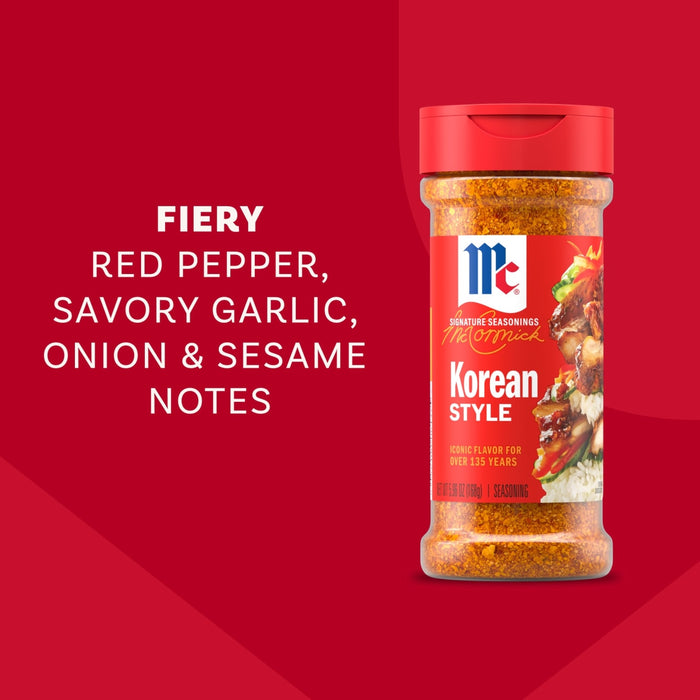 McCormick® Korean Style Seasoning, 5.96 oz