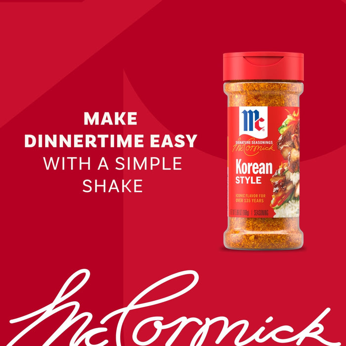 McCormick® Korean Style Seasoning, 5.96 oz
