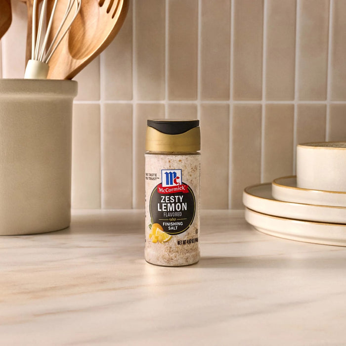 McCormick® Zesty Lemon Finishing Salt, 4.97 oz