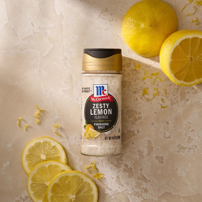 McCormick® Zesty Lemon Finishing Salt, 4.97 oz