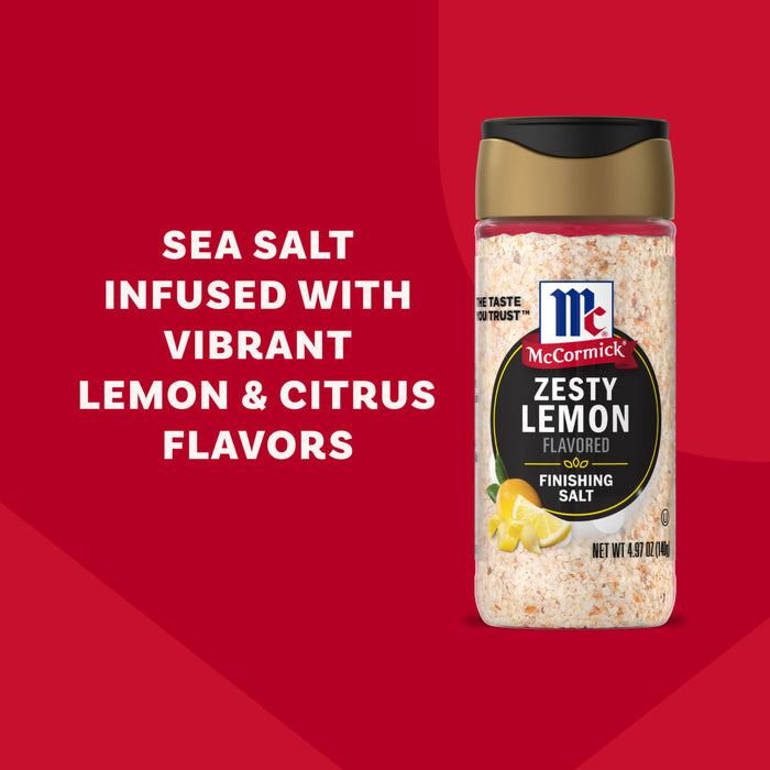 McCormick® Zesty Lemon Finishing Salt, 4.97 oz