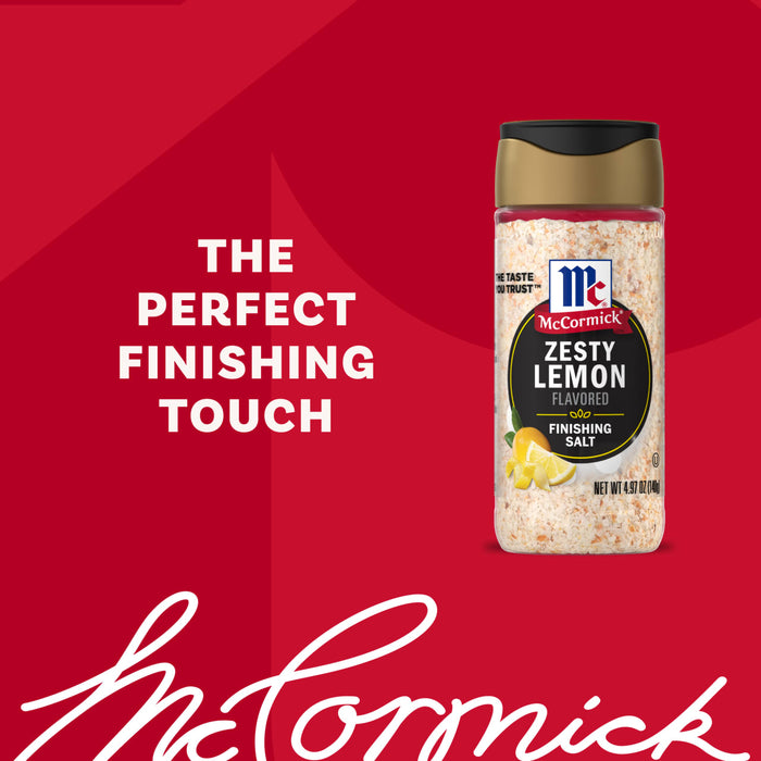 McCormick® Zesty Lemon Finishing Salt, 4.97 oz