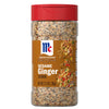 A container of McCormick Signature Seasonings Sesame Ginger Seasoning.