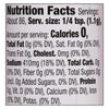 ['Nutrition facts label for a product with 0 calories per serving.']