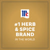 An image showing the McCormick logo and the text #1 Herb &amp; Spice Brand in the world, used to promote the quality of Mccormick Apple Pie Finishing Sugar, 3.06 Oz.