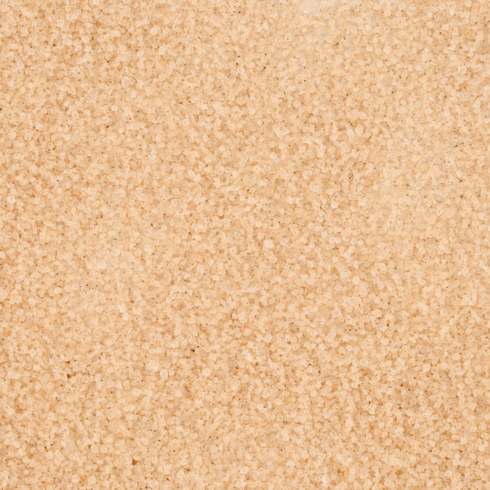 A close-up, top-down view shows the crystalline texture of Mccormick Apple Pie Finishing Sugar, 3.06 Oz.