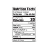 A nutrition facts label for Mc Thai Gn Curry Mix showing 20 calories and 340 milligrams of sodium per serving.