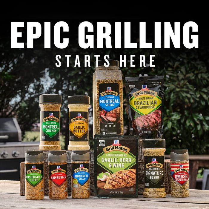 McCormick® Grill Mates® Salt, Pepper, Garlic and Truffle Seasoning, 3.62 oz