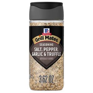 McCormick® Grill Mates® Salt, Pepper, Garlic and Truffle Seasoning, 3.62 oz