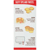 ['McCormick Maple Extract instructions for cookies, muffins, pancakes and waffles.']