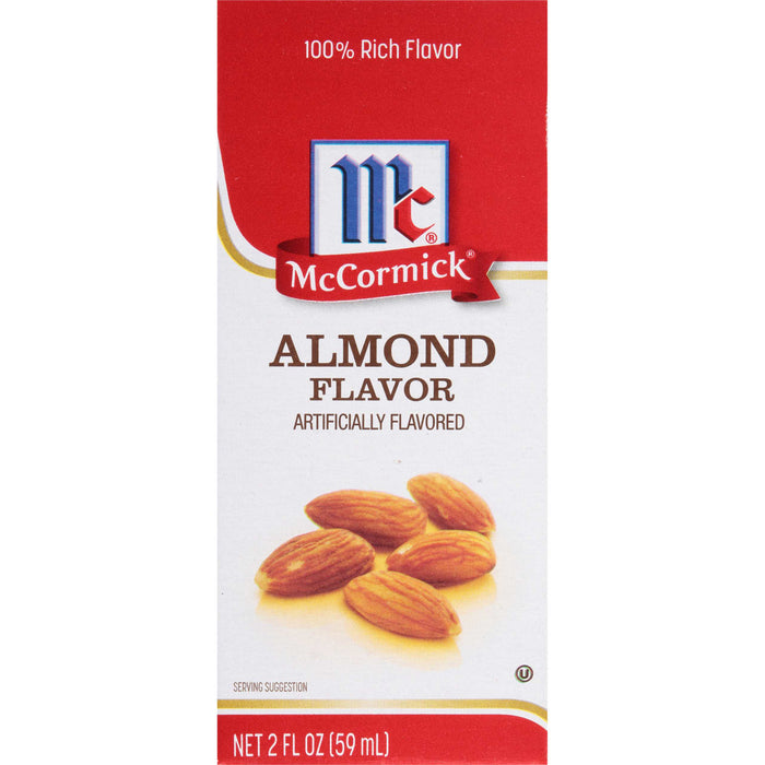 McCormick Almond Flavor artificially flavored net 2 fl oz (59 ml)