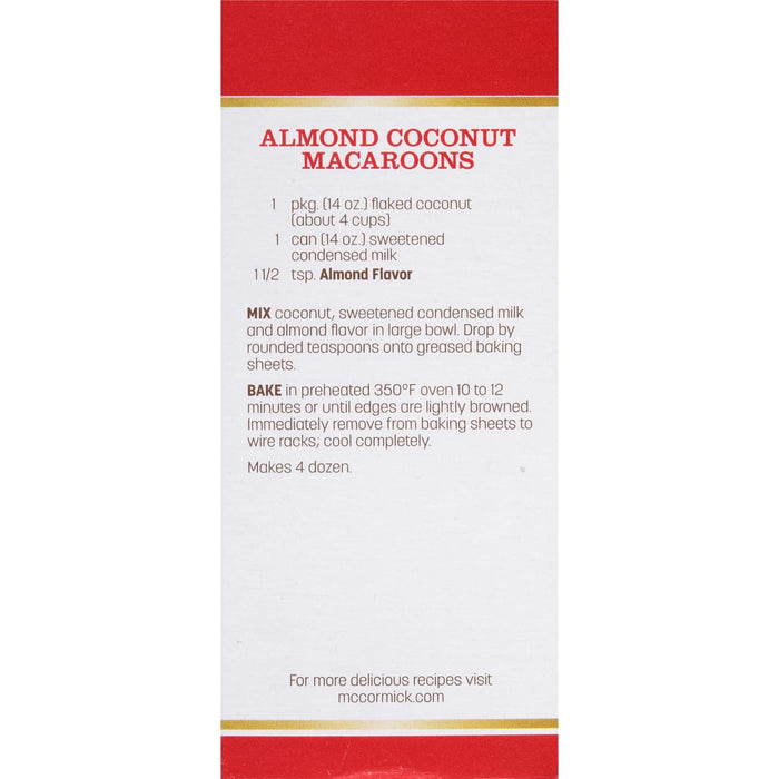 McCormick® Imitation Almond Extract, 2 fl oz