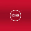 The Kosher certification logo indicates that the product meets Jewish dietary laws.