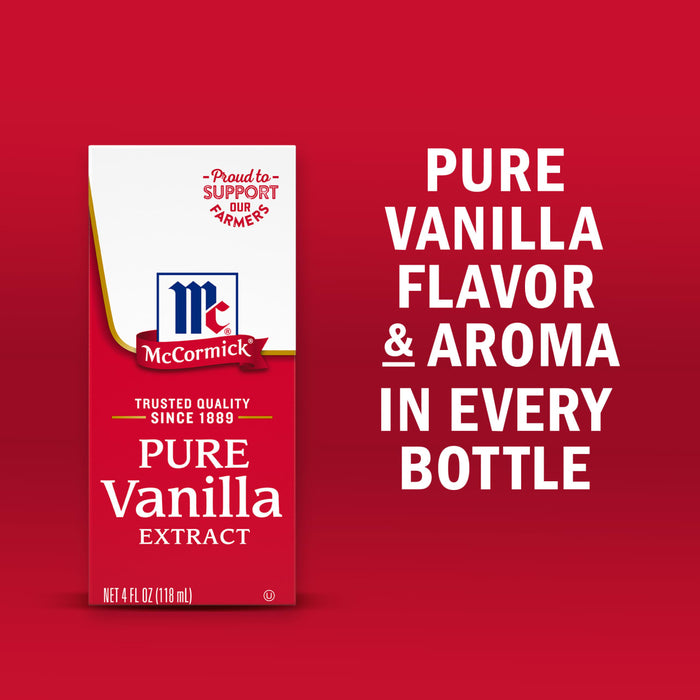 McCormick® All Natural Pure Vanilla Extract, 4 fl oz