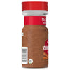 McCormick Ground Cinnamon spice jar with a red lid and a non-GMO label.