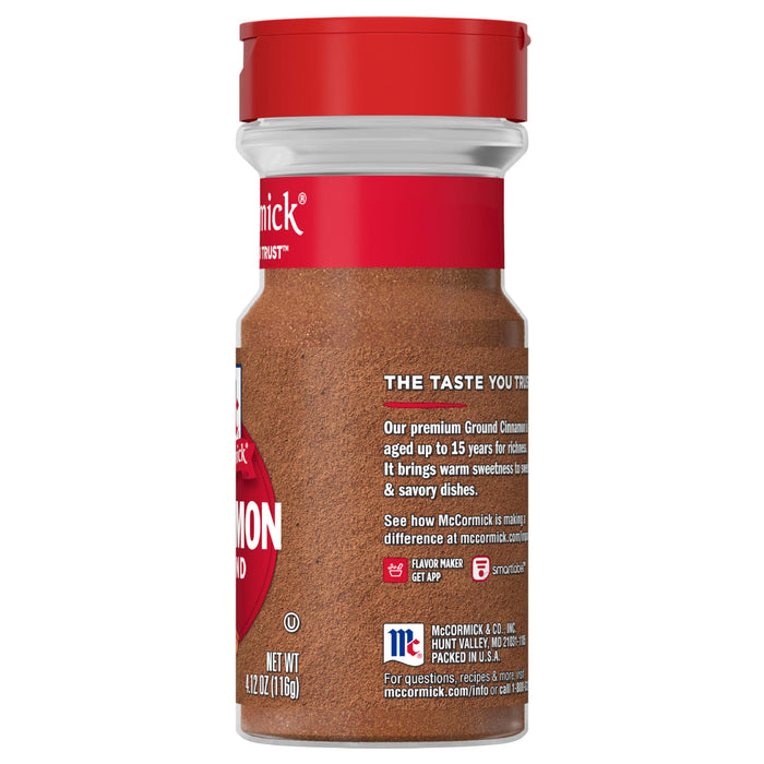 McCormick® Ground Cinnamon, 4.12 oz