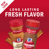 McCormick spices are shown with the text Long Lasting Fresh Flavor and New Look.