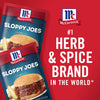 McCormick® Sloppy Joes Seasoning Mix, 1.31 oz (6-Pack)
