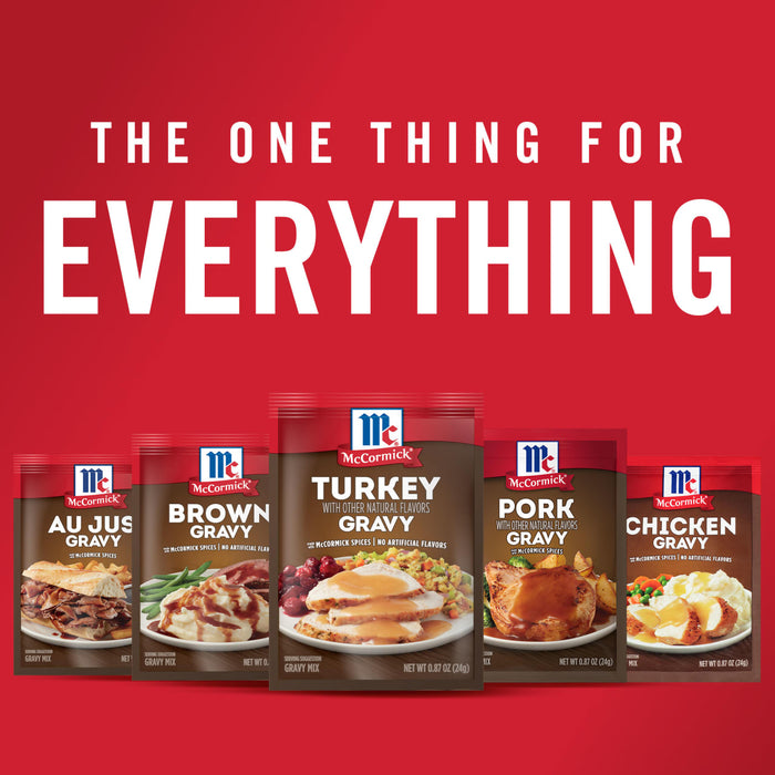 McCormick® Turkey Gravy Seasoning Mix, 0.87 oz (6-Pack)