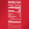 ['Nutrition facts label for Seasons brand 1/2 cup sauce.']