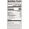 ['Nutrition facts label for a seasoning mix.']