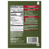 The back of a Mccormick Mushroom Spaghetti Sauce Mix Envelope 1.5 Oz displays nutrition facts, ingredients, and cooking directions for a quick Italian mushroom spaghetti meal.