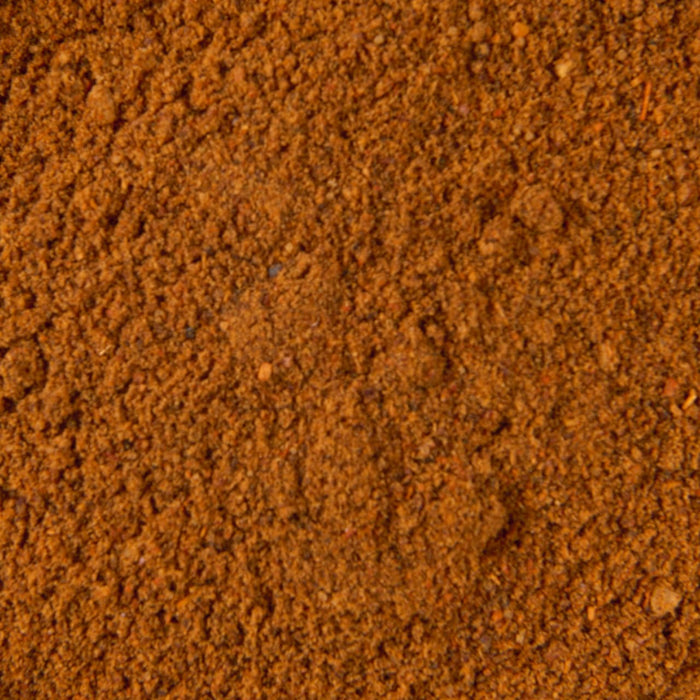 ['A close-up of a brown spice blend.']