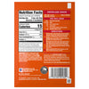 The back of a Mccormick Regular Enchilada Sauce Mix Envelope 1.5 Oz provides nutrition facts, a list of ingredients, and step by step cooking directions for making enchiladas.