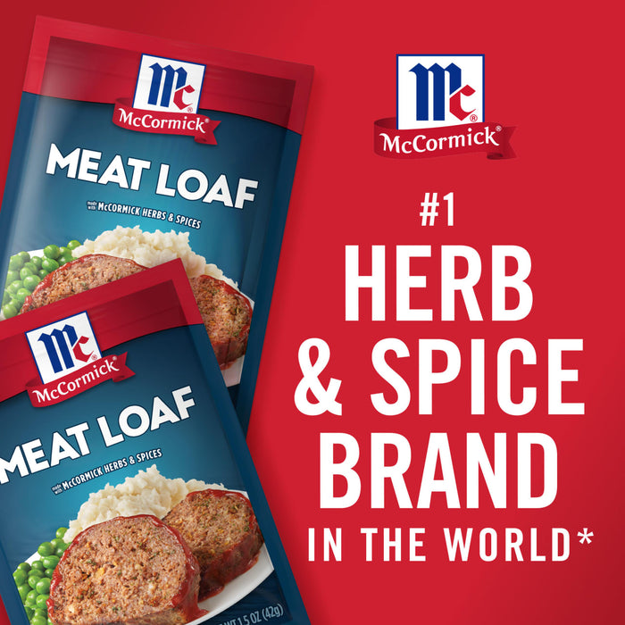 McCormick® Meat Loaf Seasoning Mix, 1.5 oz (6-Pack)